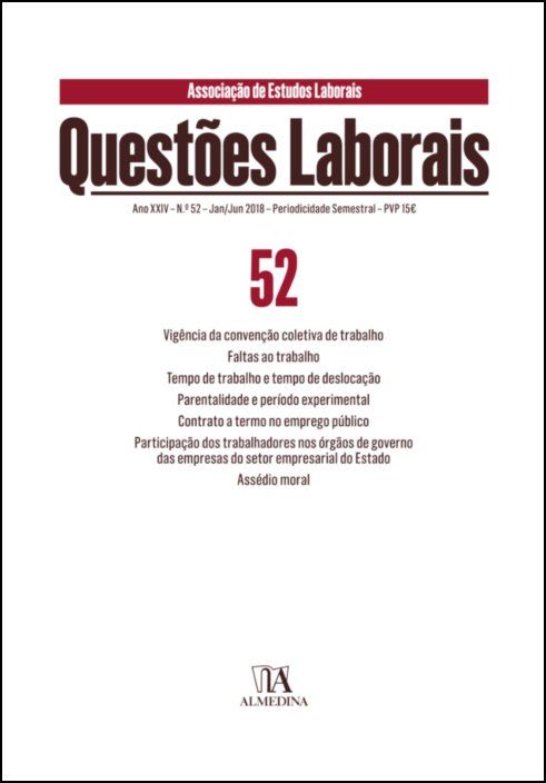 Questões Laborais n.º 52