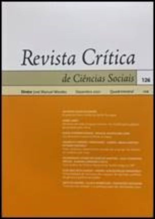 Revista Crítica de Ciências Sociais Nº 126