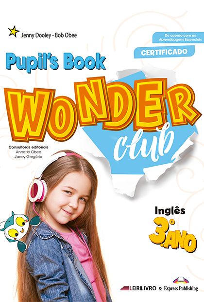 Wonder Club 3.º Ano Livro Do Aluno + Licença Digital 