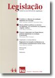 Legislação (Cadernos de Ciência de Legislação) n.º 44 - Outubro  Dezembro 2006