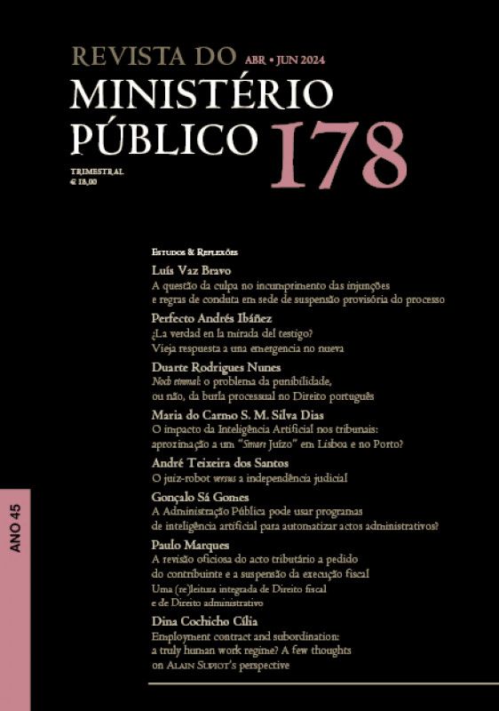 Revista do Ministério Público Nº 178