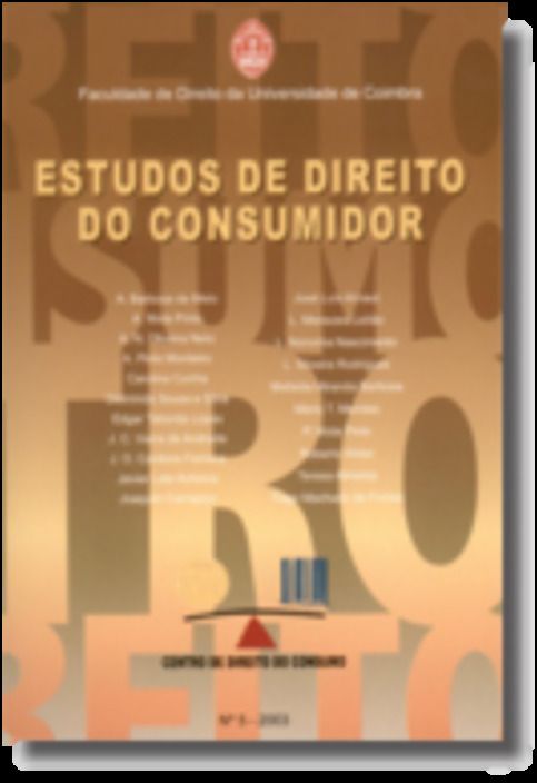 Estudos de Direito do Consumidor - Nº 6 - 2004