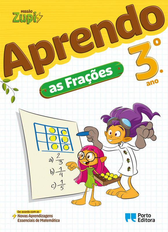 Missão Zupi - Aprendo as Frações - 3.º Ano