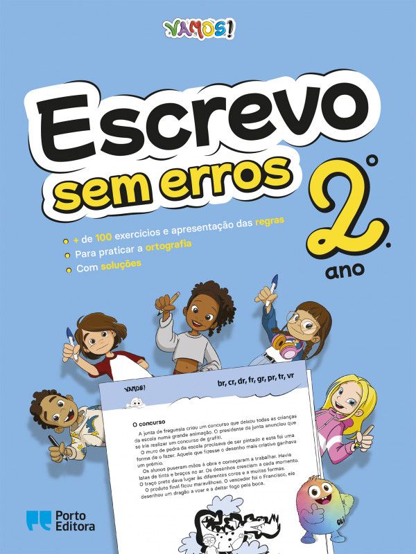 Vamos! - Escrevo sem Erros 2 - 2.º Ano - Exercícios para Praticar a Ortografia