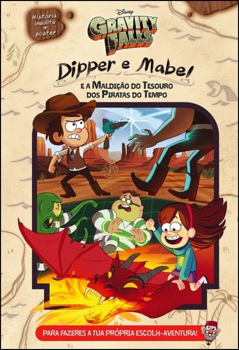 Gravity Falls - Dipper e Mable e a Maldição do Tesouro dos Piratas do Tempo