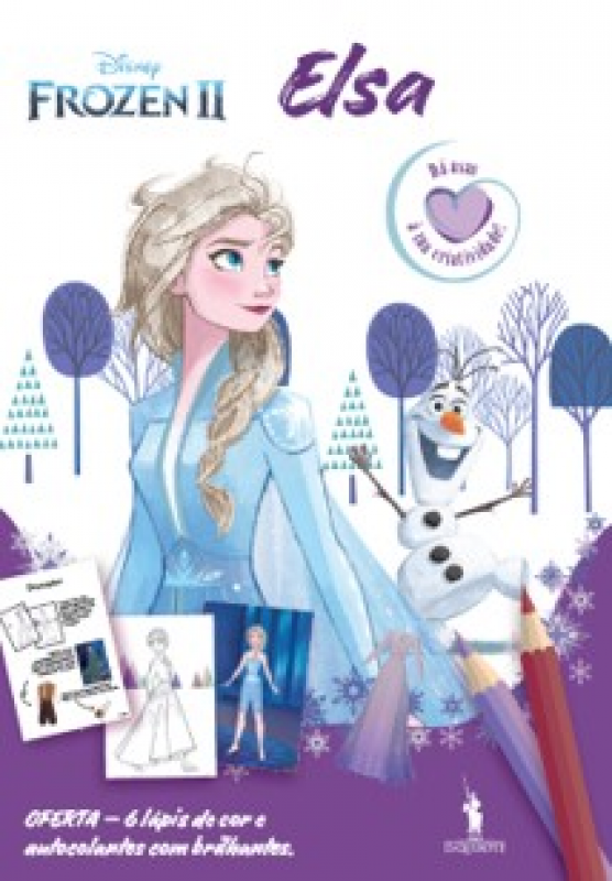 Kit Frozen II - Elsa - Dá Asas à Tua Criatividade!