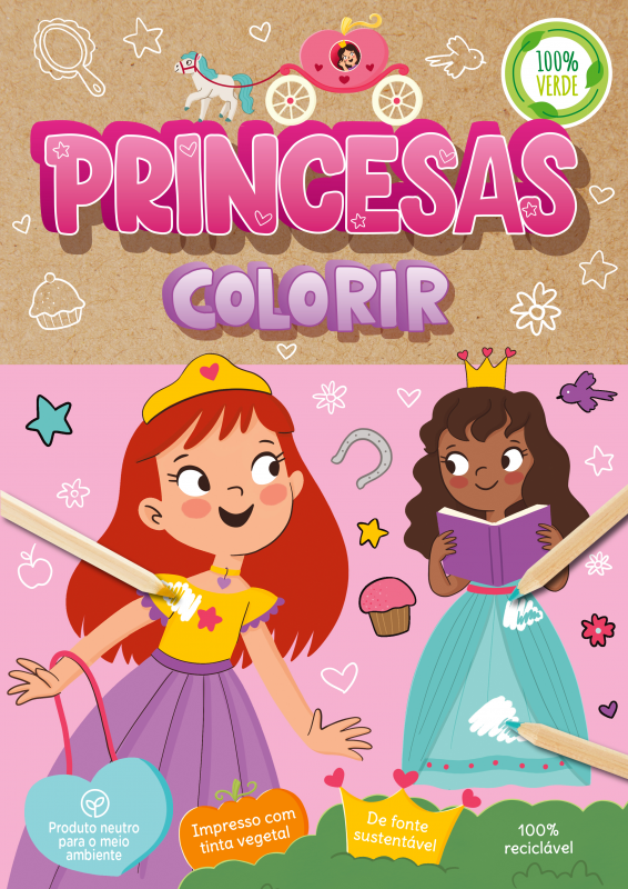 Princesas Colorir