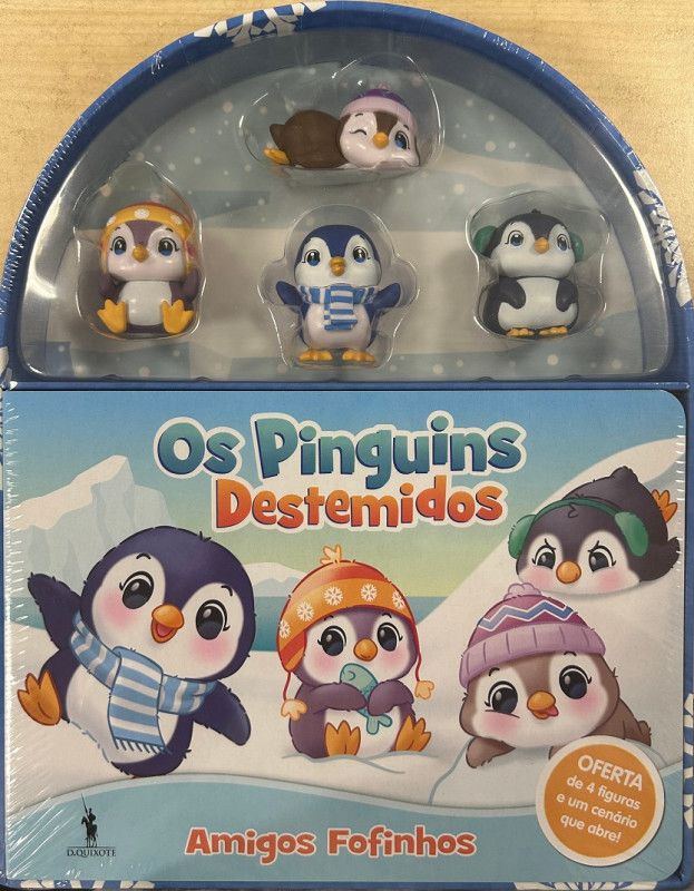 Mini Busy Book - Amigos Fofinhos - Os Pinguins Destemidos