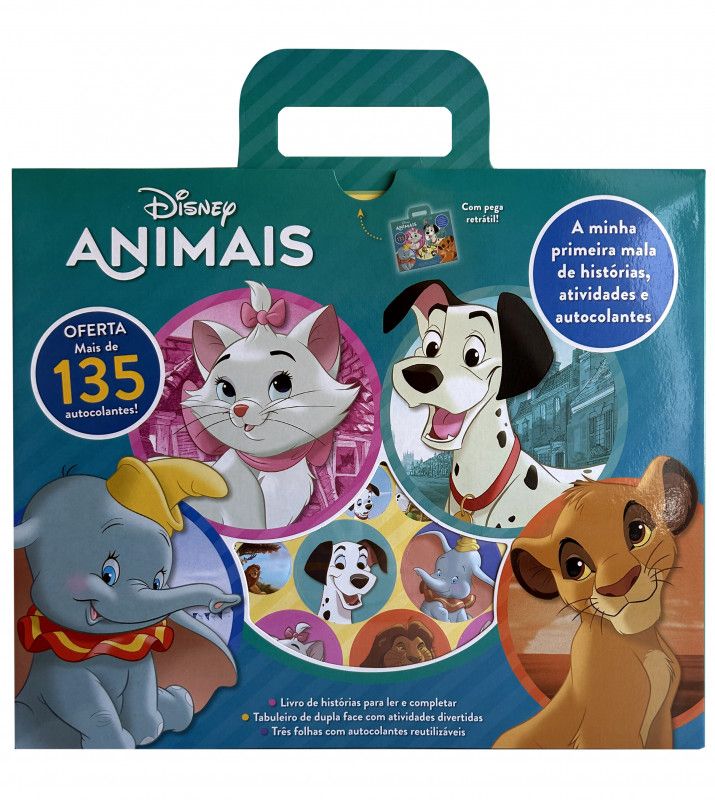 Animais Disney - A Minha Primeira Mala de Histórias, Atividades e Autocolantes