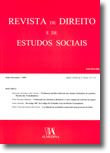 Revista de Direito e de Estudos Sociais, Julho-Dezembro 2009 - Ano L (XXIII da 2.ª Série) Nºs 3-4