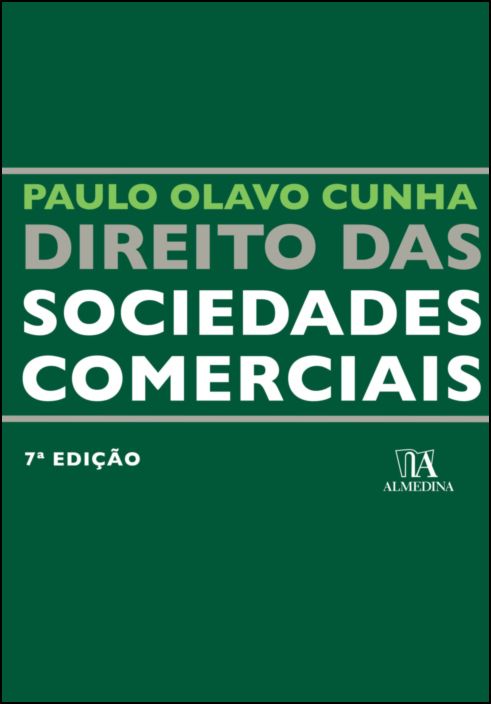 Direito das Sociedades Comerciais - 7ª Edição