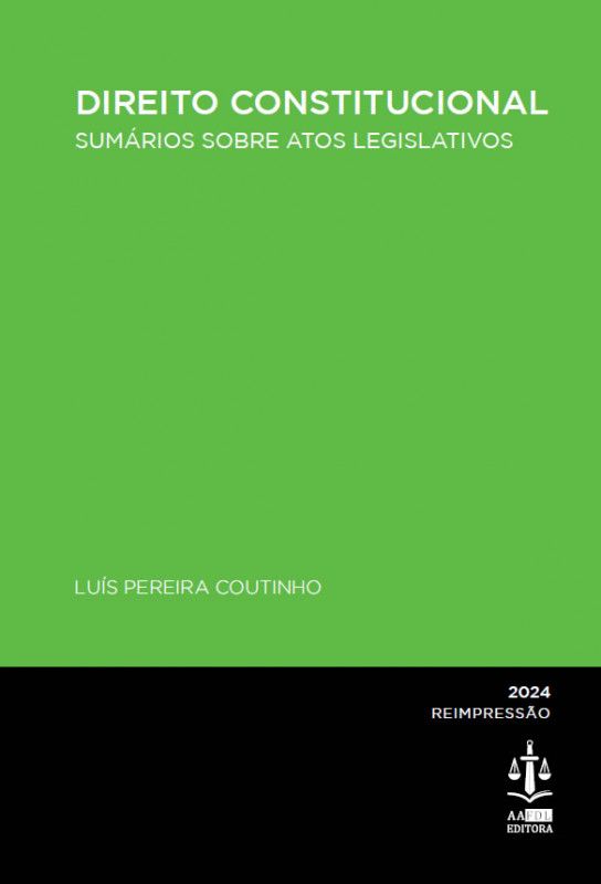 Direito Constitucional - Sumários Sobre Atos Legislativos