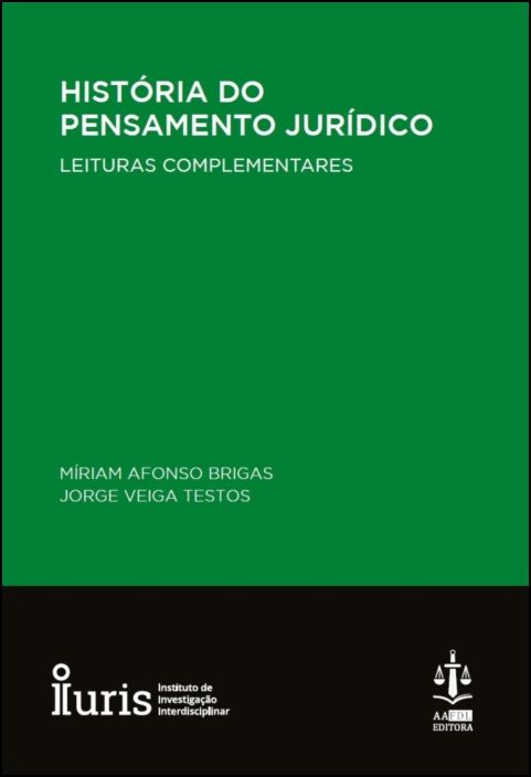 História do Pensamento Jurídico - Leituras Complementares