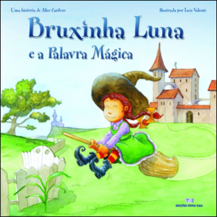 bruxinha Luna e a Palavra Mágica