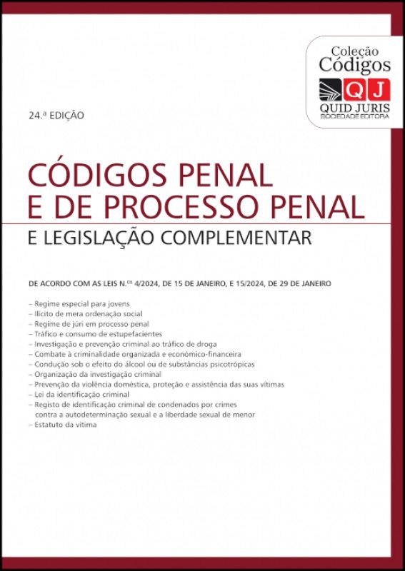 Códigos Penal e de Processo Penal e Legislação Complementar