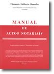 Manual de Actos Notariais