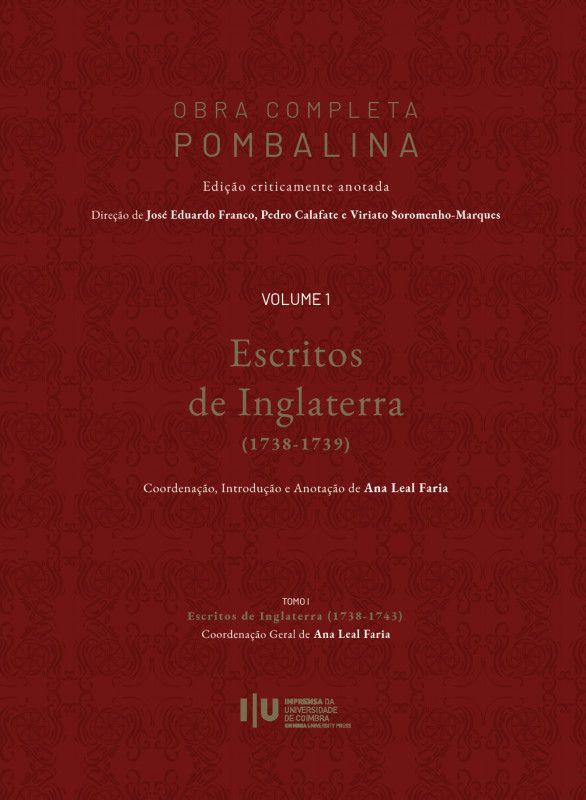 Obra Completa Pombalina - Escritos de Inglaterra