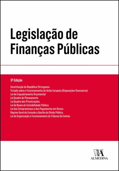 Legislação de Finanças Públicas - 3ª Edição