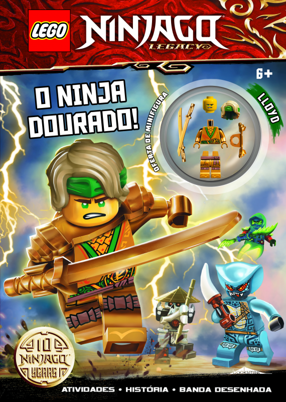LEGO® Ninjago: O Ninja Dourado!