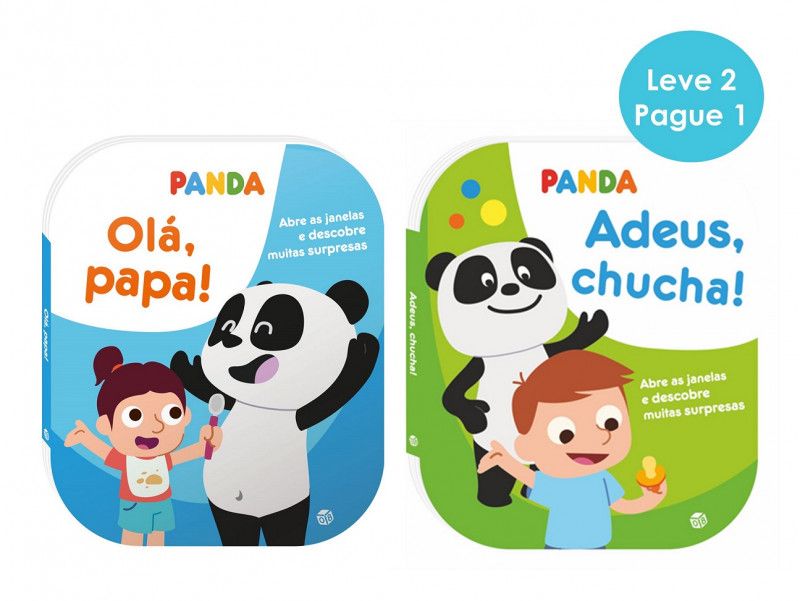 Panda - Olá Papa! E Adeus Chucha! - Pacote Leve 2 Pague 1