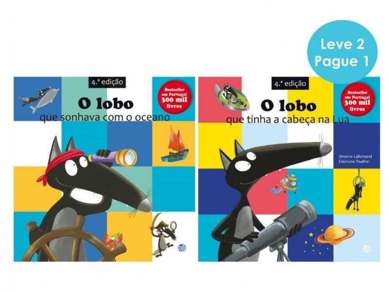 O Lobo: Livros de Histórias - Pacote Leve 2 Pague 1