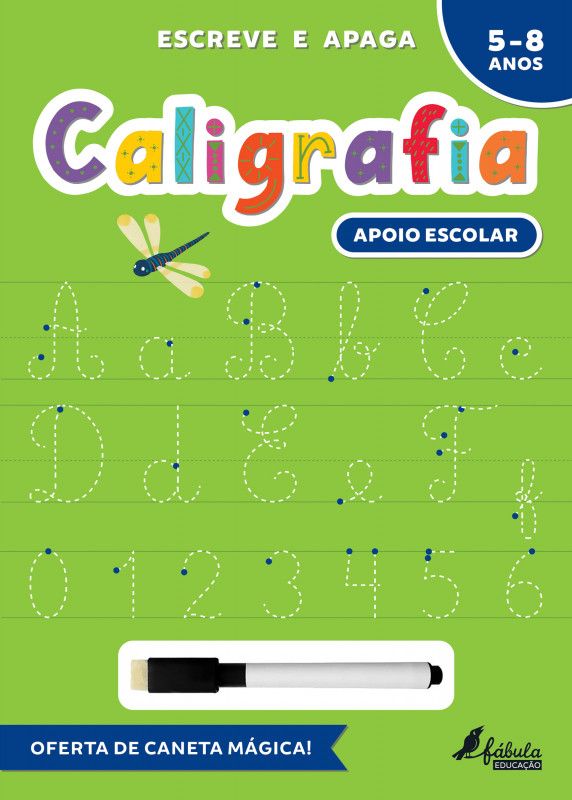 Caligrafia - Escreve e Apaga - 5-8 Anos
