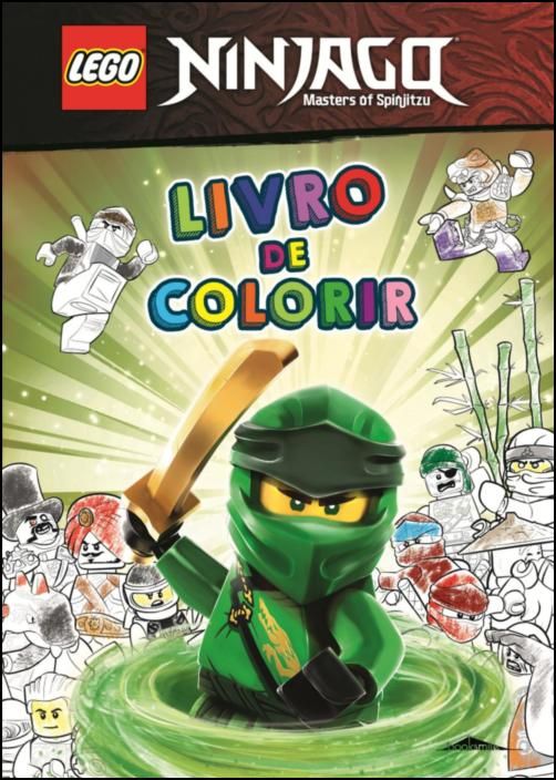 LEGO® Ninjago: Livro de Colorir