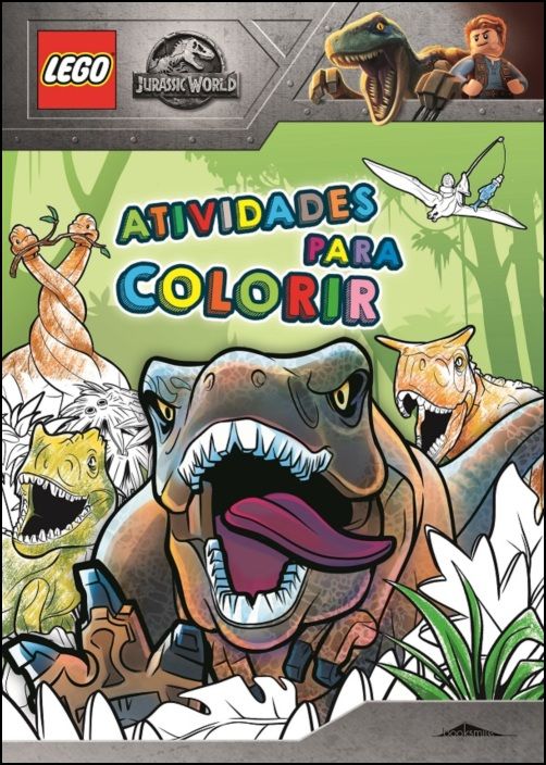 LEGO® Jurassic World - Atividades para Colorir