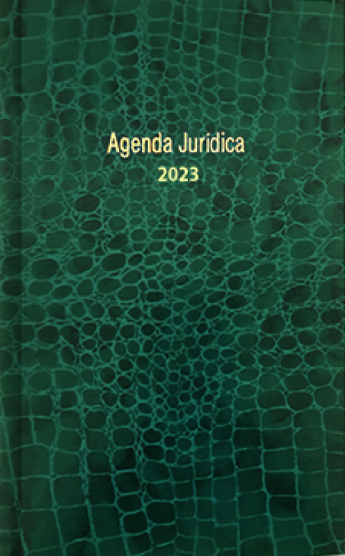 Agenda Jurídica 2023 -Tradicional Croco Verde