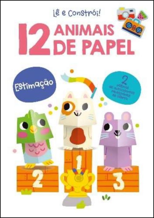 Estimação - 12 Animais de Papel