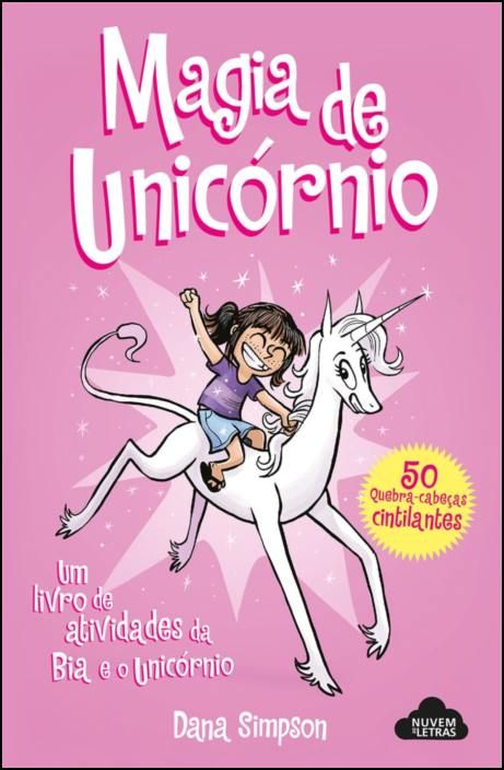 Magia de Unicórnio - 50 Quebra-Cabeças Cintilantes