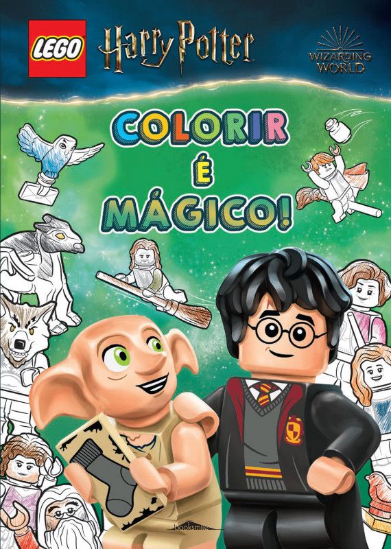 Lego® Harry Potter - Colorir é Mágico! - Livro de Colorir