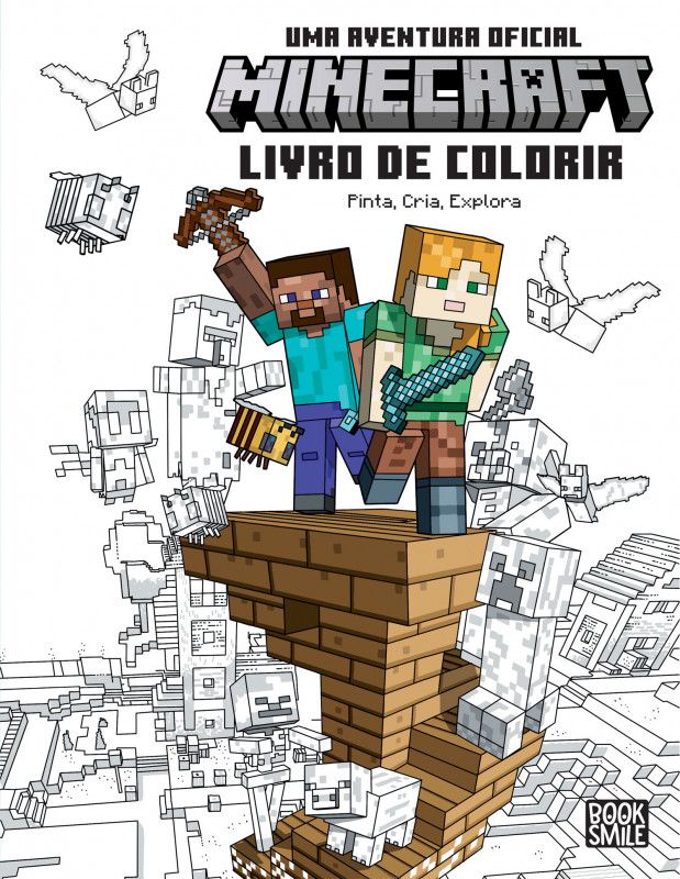 Minecraft - Uma Aventura Oficial - Livro de Colorir