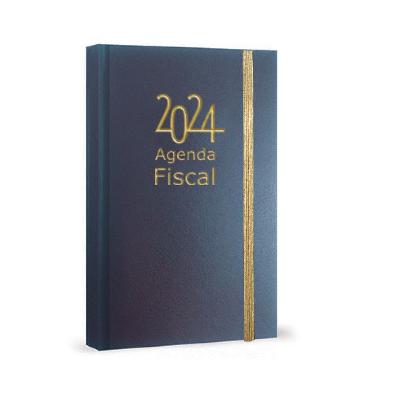 Agenda Fiscal 2024 - Edição de bolso Azul 