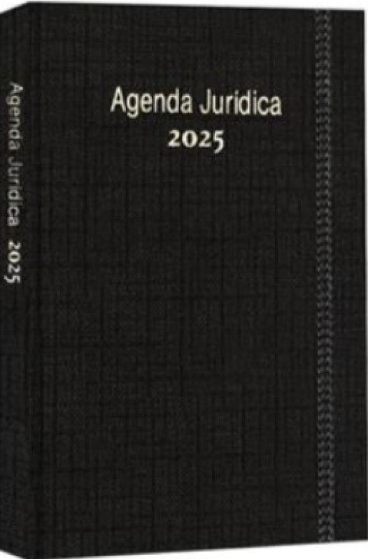 Agenda Jurídica 2025 - Bolso Preto