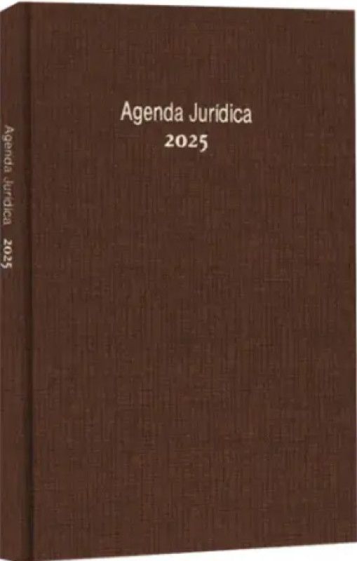 Agenda Jurídica 2025 - Tradicional Castanho