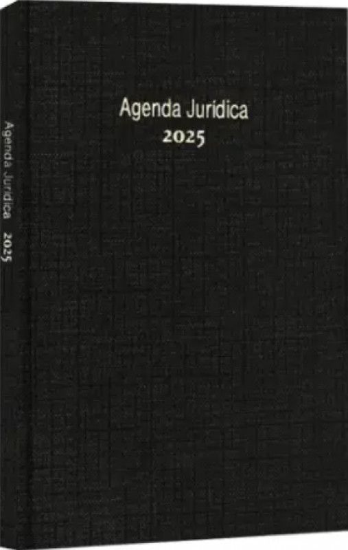 Agenda Jurídica 2025 -Tradicional Preto