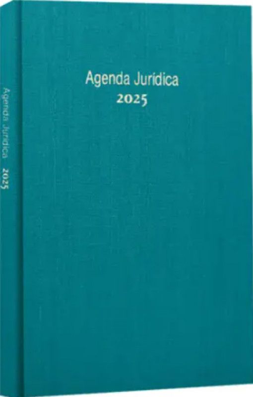 Agenda Jurídica 2025 - Tradicional Turquesa