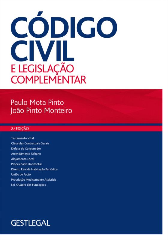 Código Civil e Legislação Complementar