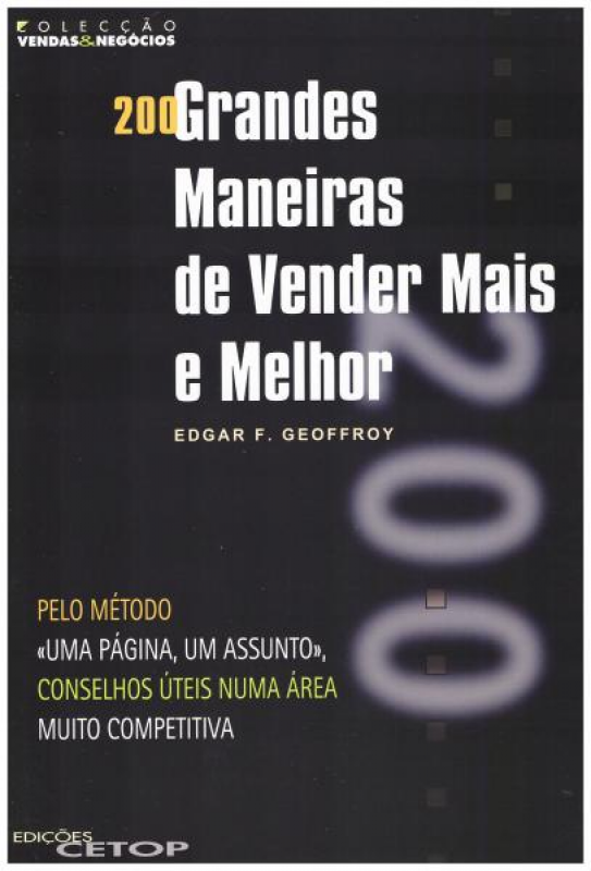 200 Grandes Maneiras de Vender Mais e Melhor