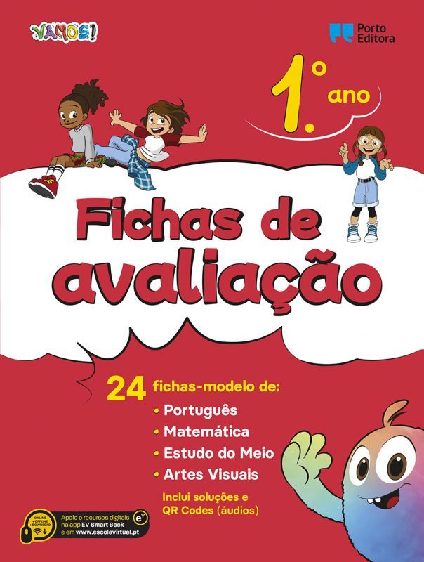 Vamos! - Fichas de Avaliação - 1.º Ano