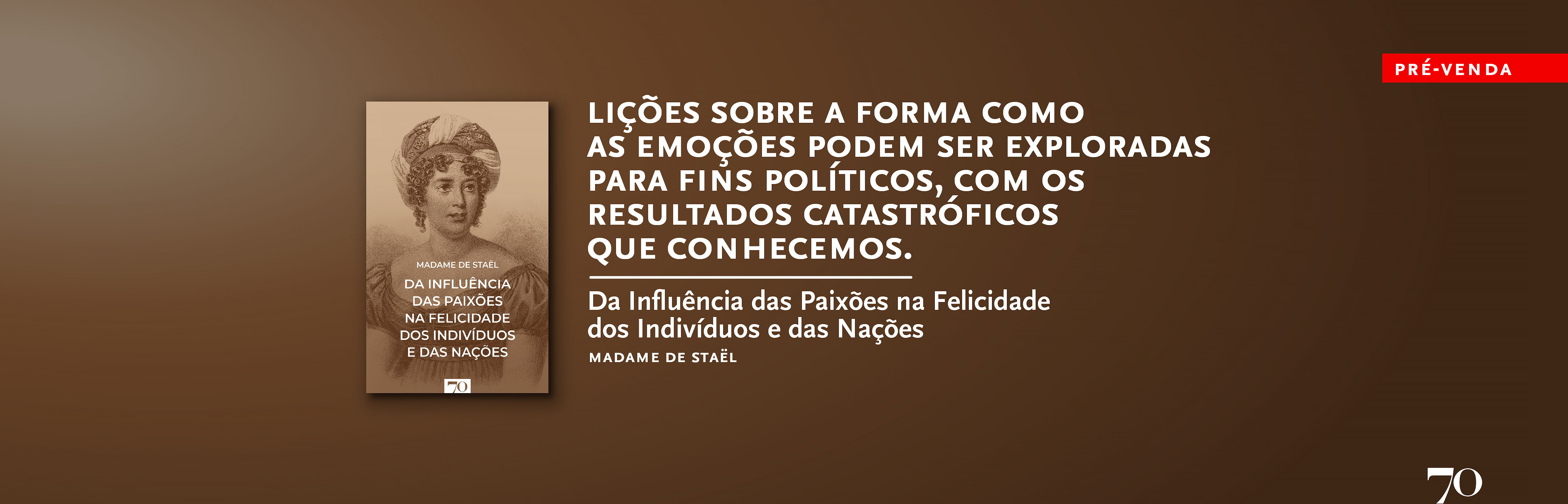 Livro - Da Influ&ecirc;ncia das Paix&otilde;es na Felicidade dos Indiv&iacute;duos e das Na&ccedil;&otilde;es