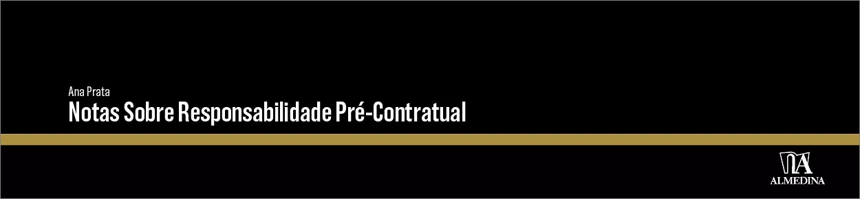 Livro - Notas sobre Responsabilidade Pré-Contratual